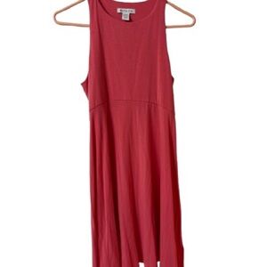 Athleta Sleeveless Coral Midi Dress